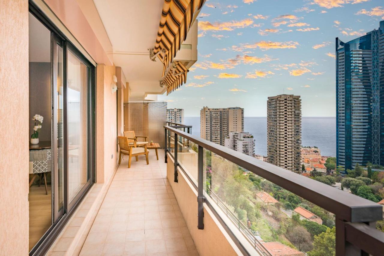 5Mn Monaco - Vue Mer - Parking - Piscine - Bb Beausoleil Bagian luar foto