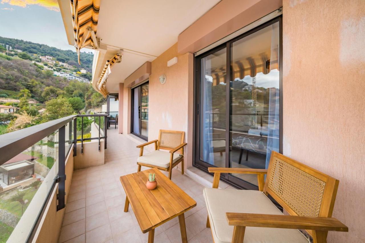 5Mn Monaco - Vue Mer - Parking - Piscine - Bb Beausoleil Bagian luar foto